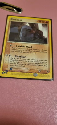 Nosepass #18 Pokemon Ruby & Sapphire RARE card