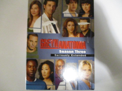 DVD GREYN ANATOMIA 3