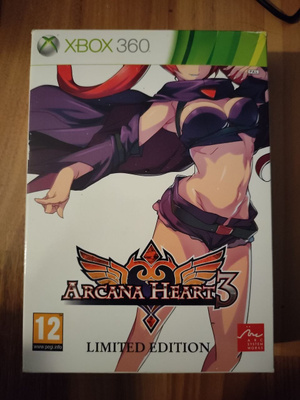 Arcana Heart 3 Limited Edition BOX Xbox 360 PAL CIB