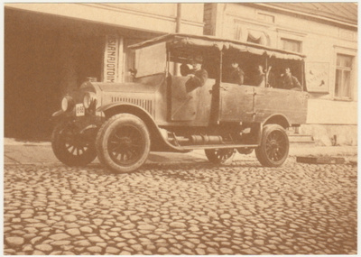 Postiauto Oulu Kuusamo 1921