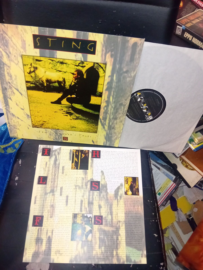 LP Sting : Ten Summoner's Tales ( SIS POSTIKULU )