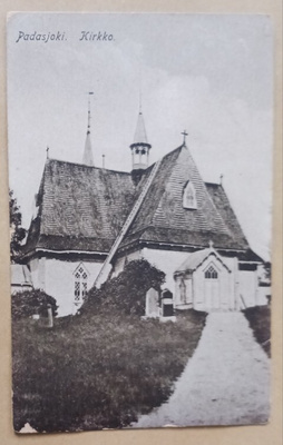 Padasjoki, Padasjoen kirkko, vanha mv pk, ei p.