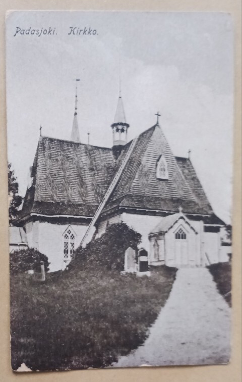 Padasjoki, Padasjoen kirkko, vanha mv pk, ei p.