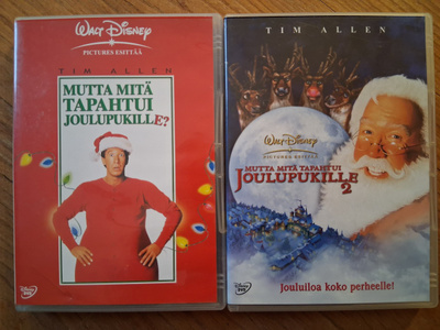 Mutta mitä tapahtui Joulupukille? 1 & 2 DVD:t