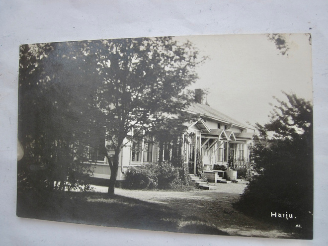 VANHA Postikortti Virolahti Harju 1920-l