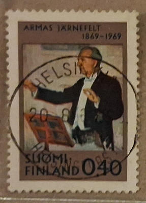 1969 Armas Järnefelt: Nappiloisto Helsinki 10 20.8.69 (1200)