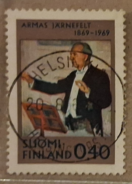 1969 Armas Järnefelt: Nappiloisto Helsinki 10 20.8.69 (1200)