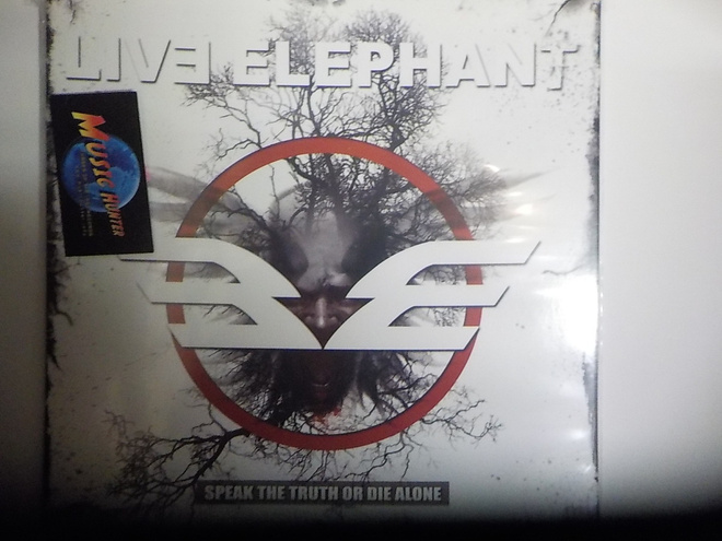 LIVE ELEPHANT - SPEAK THE TRUTH OR DIE ALONE UUSI LP