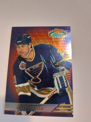 1993-94 Stadium Club Finest Inserts #2 Jeff Brown