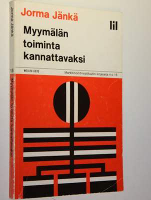 Jorma Jänkä : Myymälän toiminta kannattavaksi