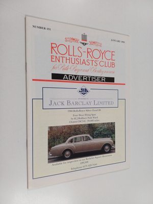 Rolls-Royce enthusiasts' club for Rolls-Royce and Bentley...