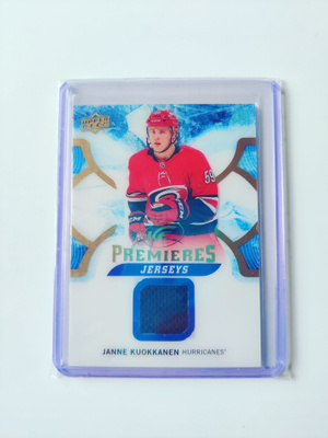 Janne Kuokkanen 17-18 UD Ice Premieres Jersey