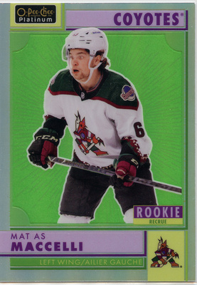 2022-23 OPC Platinum Retro rainbow #R-85 Matias Maccelli