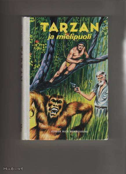 Burroughs: Tarzan ja mielipuoli, KKP 1977, yvk., 1.p., K3