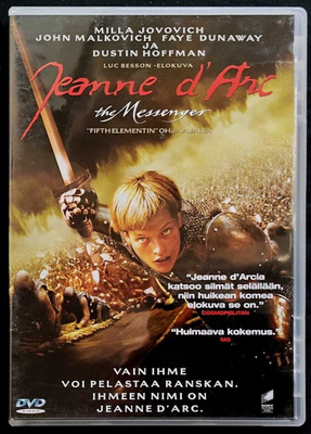 Luc Besson: JEANNE d’ARC The Messenger – Suomi-DVD 1999/2006