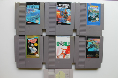 NES - pelipaketti 6kpl
