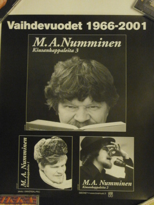 M.A.NUMMINEN Kiusankappaleita. PROMOJULISTE, HIENO !