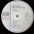 Kari Rydman  – Niin Kaunis On Maa LP - pikkukuva 4