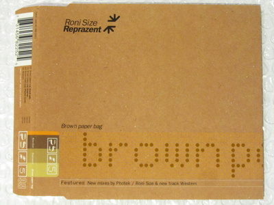 Roni Size / Reprazent • Brown Paper Bag CD Maxi-Single