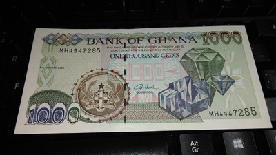 Ghana 1000 Cedis 2003 P32 UNC