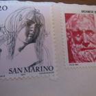 San Marino - kaksi sommitelmakorttia postimerkein - pikkukuva 5