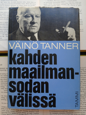 Väinö Tanner - Kahden maailmansodan välissä (sid.)