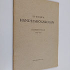 Svenska handelshögskolan årsberättelse 1954-1955 - pikkukuva 1