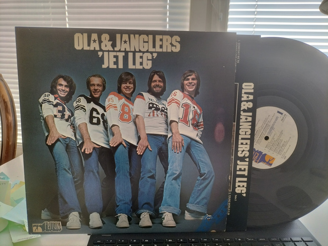 OLA & JANGLERS, Jet Lag, LP SWE -76  HIENO KUNTO !!