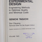 Genichi Taguchi : System of experimental design : enginee... - pikkukuva 3