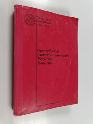 Opetusohjelma = Undervisningsprogram : 1955-1996, 1966-1997