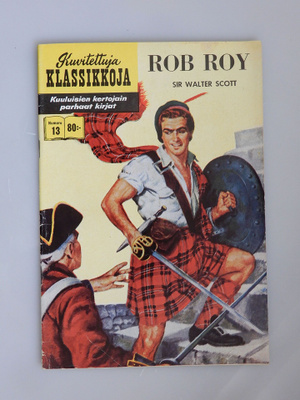 Kuvitettuja klassikkoja no 13 Bob Roy