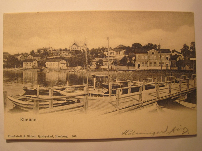 VANHA Postikortti Tammisaari ennen 1905
