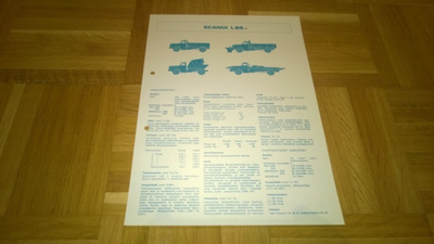 Esite Scania L85s, 1971