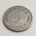 Saksa 5 Pfennig 1894A - pikkukuva 3