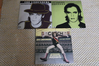NIPPU 18: Udo Lindenberg -LP:tä x 3kpl