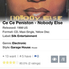 Ce Ce Peniston - Nobody Else Cd Maxi cd - pikkukuva 4