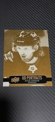 2021-22 Upper Deck Series 1 "UD Portraits" Kyle Connor #P-26