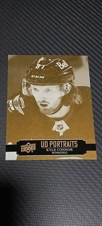 2021-22 Upper Deck Series 1 "UD Portraits" Kyle Connor #P-26