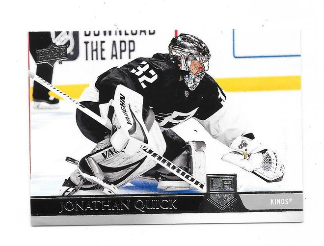 2020-21 Upper Deck #338 Jonathan Quick Los Angeles Kings MV