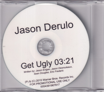 Jason Derulo - Get Ugly (CDr, Single, Promo)