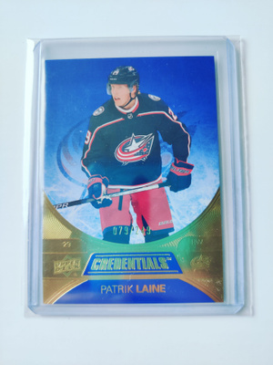 Patrik Laine 21-22 Credentials Blue /249