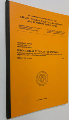 Matti Pöyhönen : Miten taitava työsuoritus opitaan : tutk...