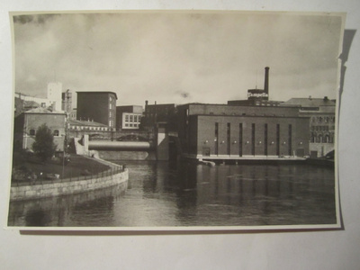 Signeerattu Valokuva Tampere 1934 Kortin Alkup. Mallikappale