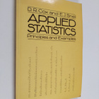 D. R. Cox : Applied statistics : principles and examples - pikkukuva 1