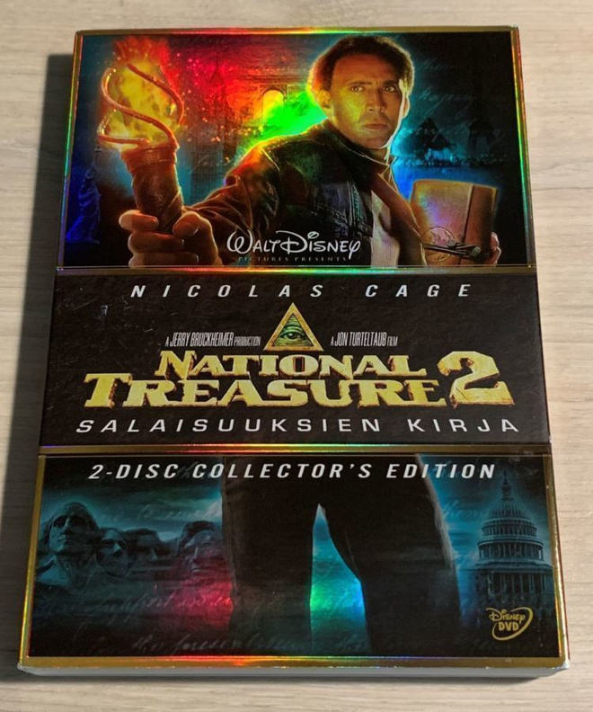 National Treasure 2: Salaisuuksien kirja (2DVD) Nicolas Cage