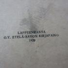 Sotilaskirja Raskaan Patterin Passi v.1920 - pikkukuva 5