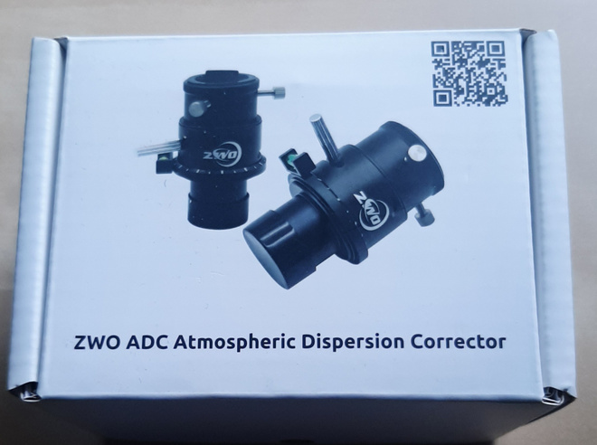 ZWO ADC Dispersiokorjain