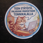 ETÄTYÖ JA PALKKA TARRAPISTEEN TESTITARRAT - pikkukuva 1