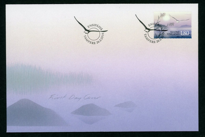 FDC 2016 Ajatusten siivin 1,80 €
