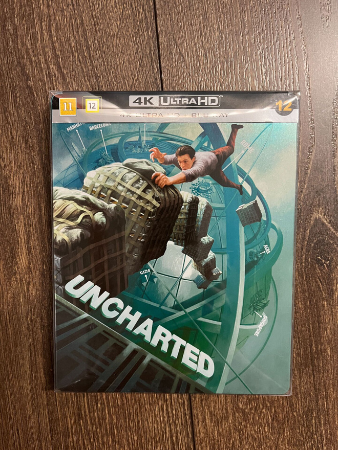 Uncharted - Steelbook 4K UHD Blu-ray